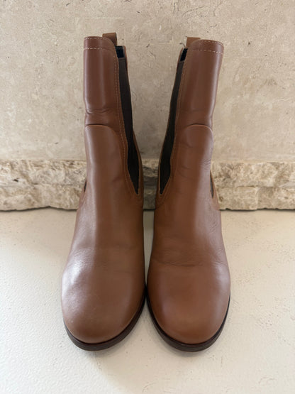 Ted Baker Tan Daphina Leather Boots - Size 39