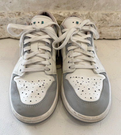 Nike White Sail Soft Pearl Sequins Air Jordan 1 Low Sneakers - Size 6