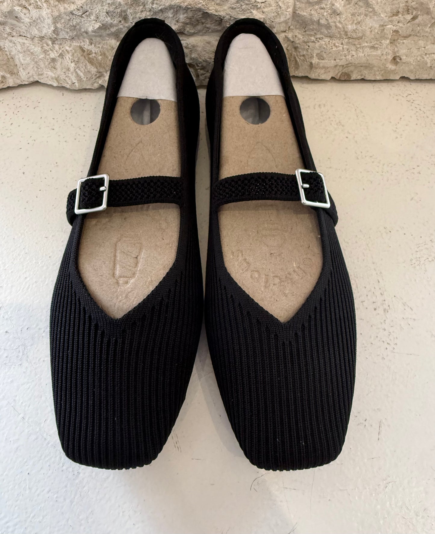 VIVAIA Ballet Flats in Black - Size 36.5