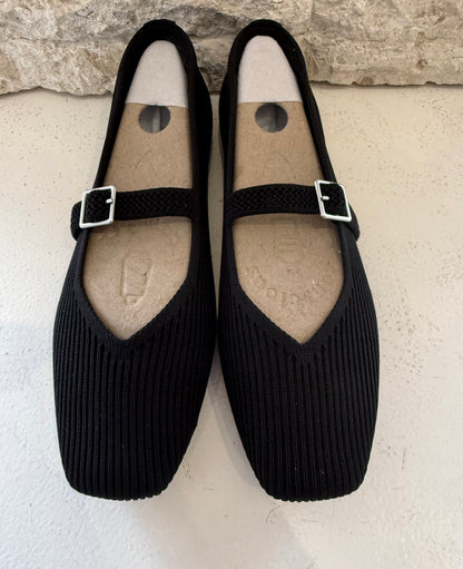VIVAIA Ballet Flats in Black - Size 36.5