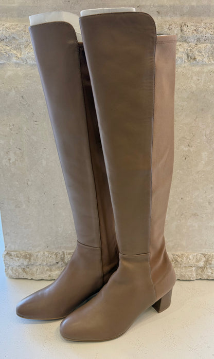 Stuart Weitzman 'Gillian 60' Tall Boots in Camel - Size 41.5