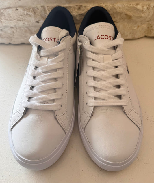 Lacoste White Power Court Sneaker BNWT - Size 7