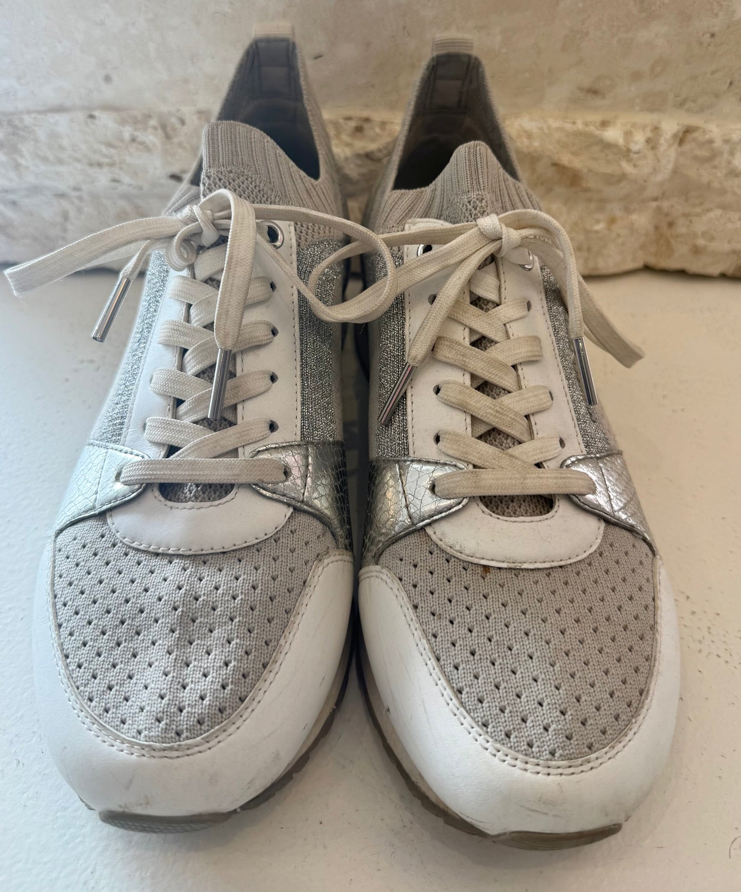 Michael Kors Billie Knit Trainer - Size 9
