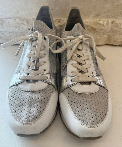 Michael Kors Billie Knit Trainer - Size 9