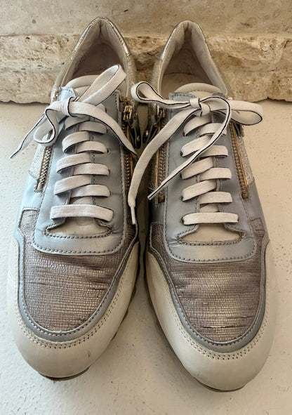 Hugo Sheppard Silver Sneakers - Size 42/43
