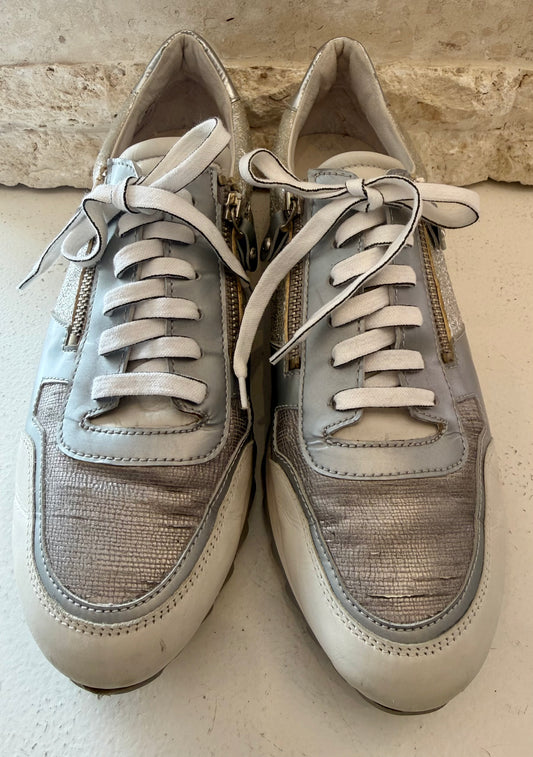 Hugo Sheppard Silver Sneakers - Size 42/43