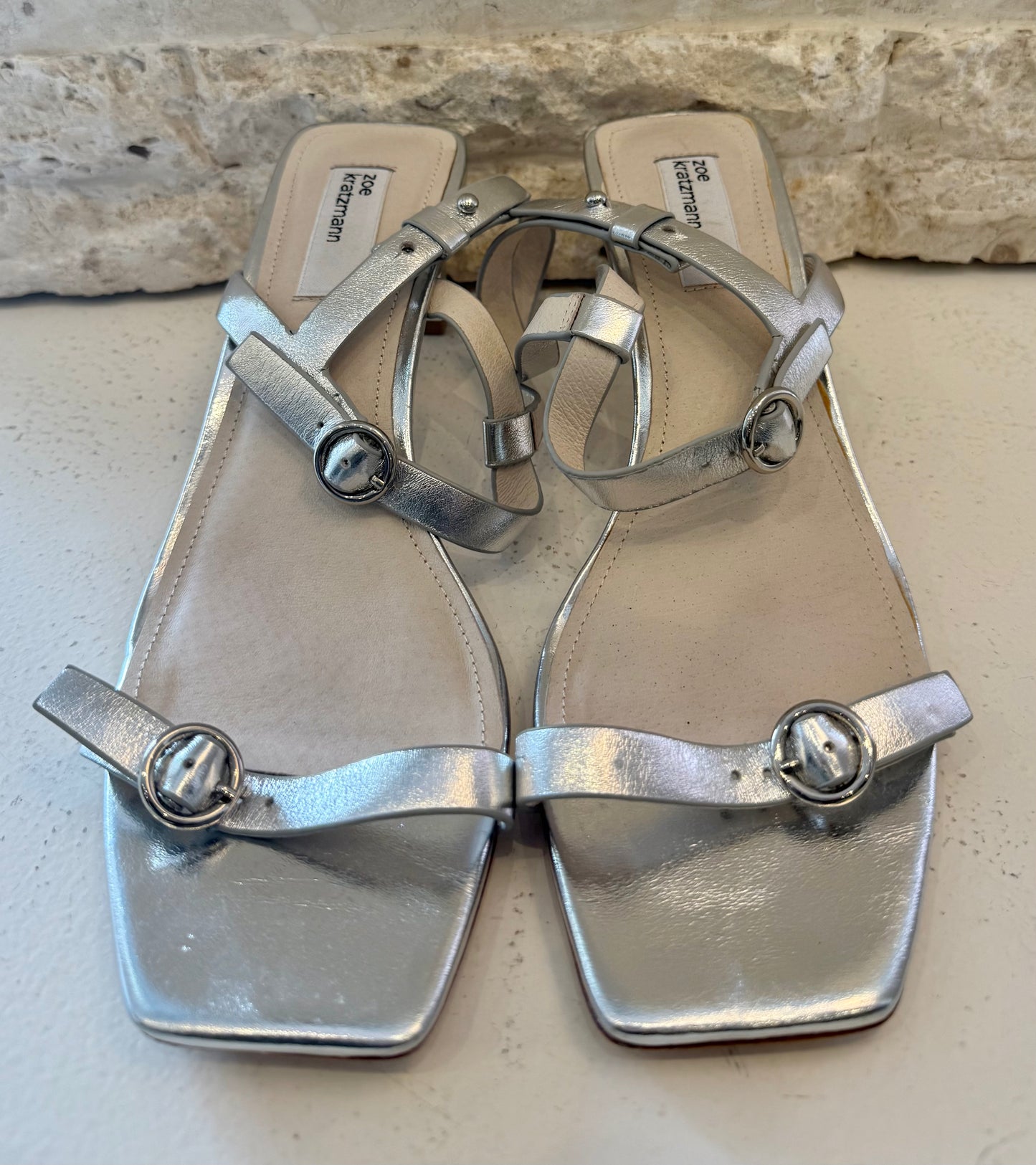 Zoe Kratzmann Content Heel in Silver - Size 40