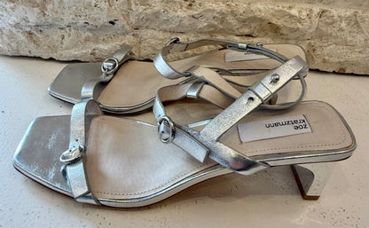 Zoe Kratzmann Content Heel in Silver - Size 40
