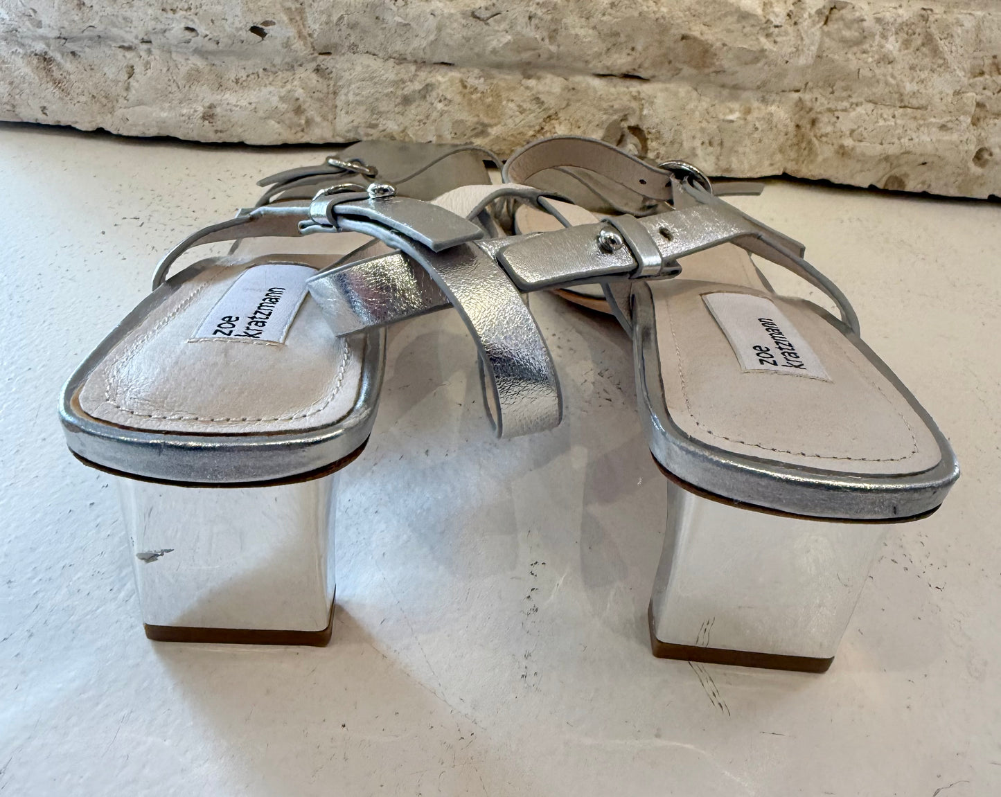 Zoe Kratzmann Content Heel in Silver - Size 40