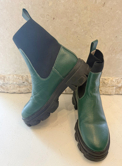 Gorman Dark Green Brunch Boot  - Size 37