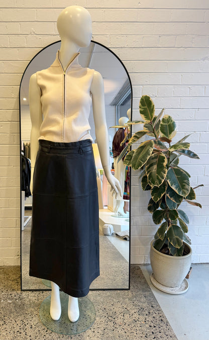 Sass and Bide Ivory Biography Knit Tank and Cape - Size S