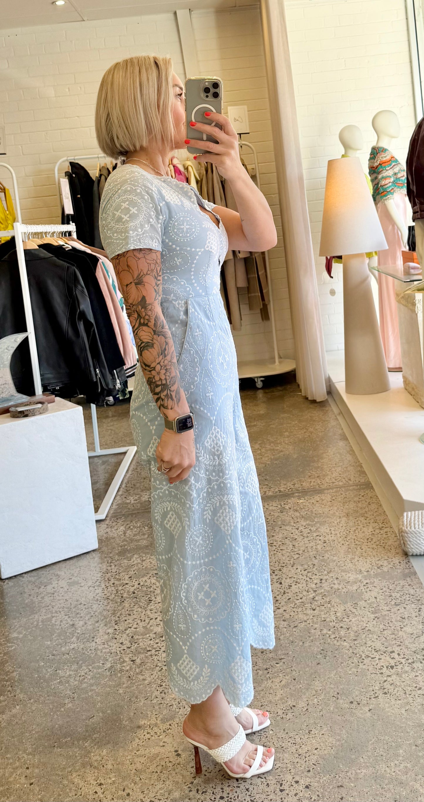 Alice McCall 'Crave You' Jumpsuit in Blue - Size 8