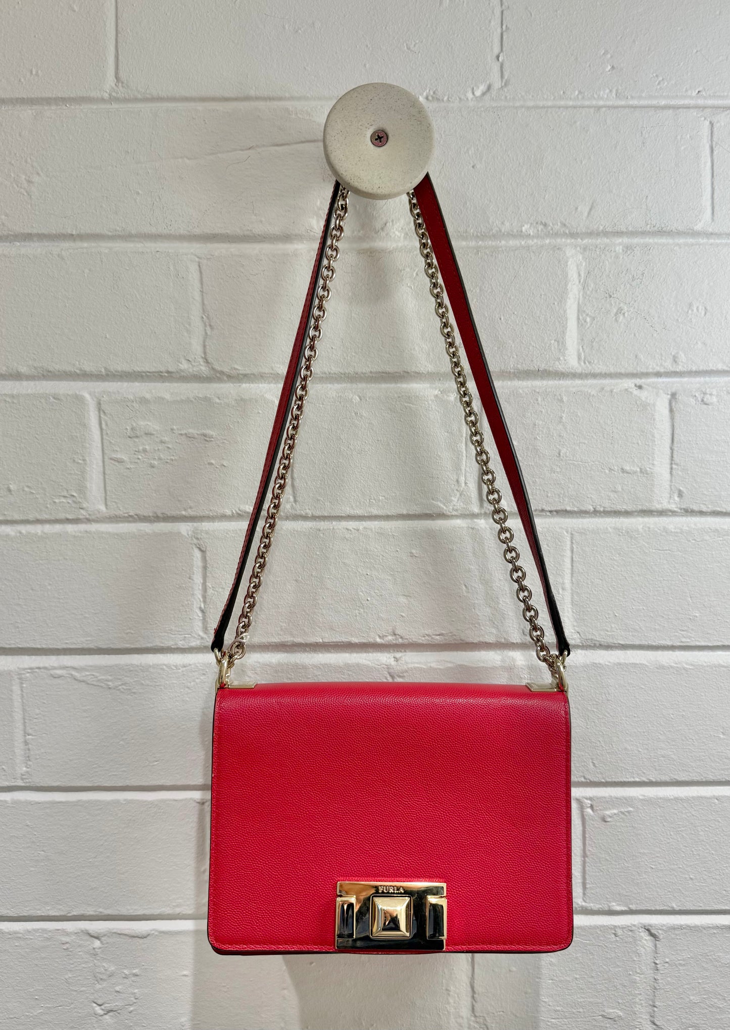 Furla Red Mimi Crossbody Bag