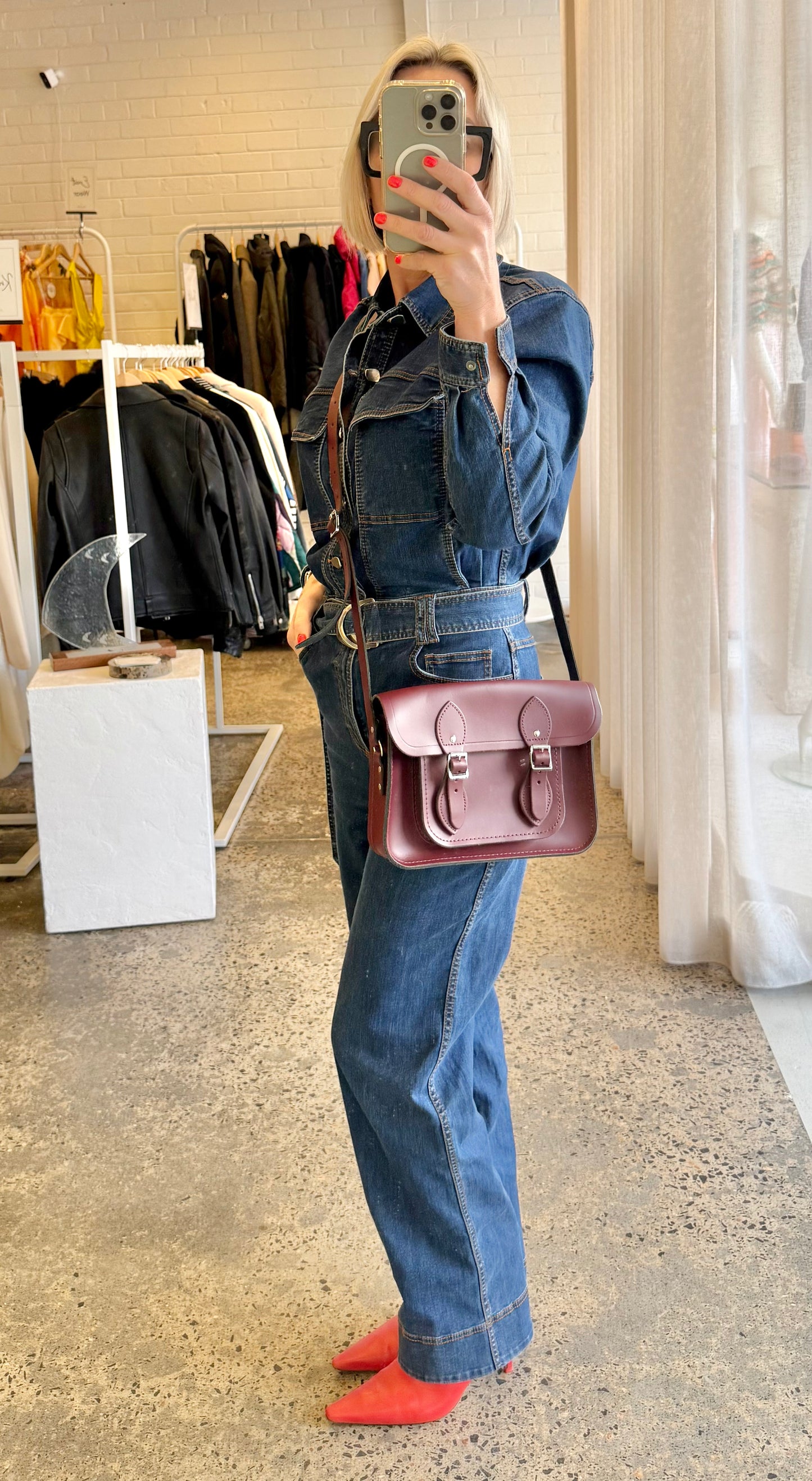 Cambridge Satchel Company Oxblood Satchel Bag