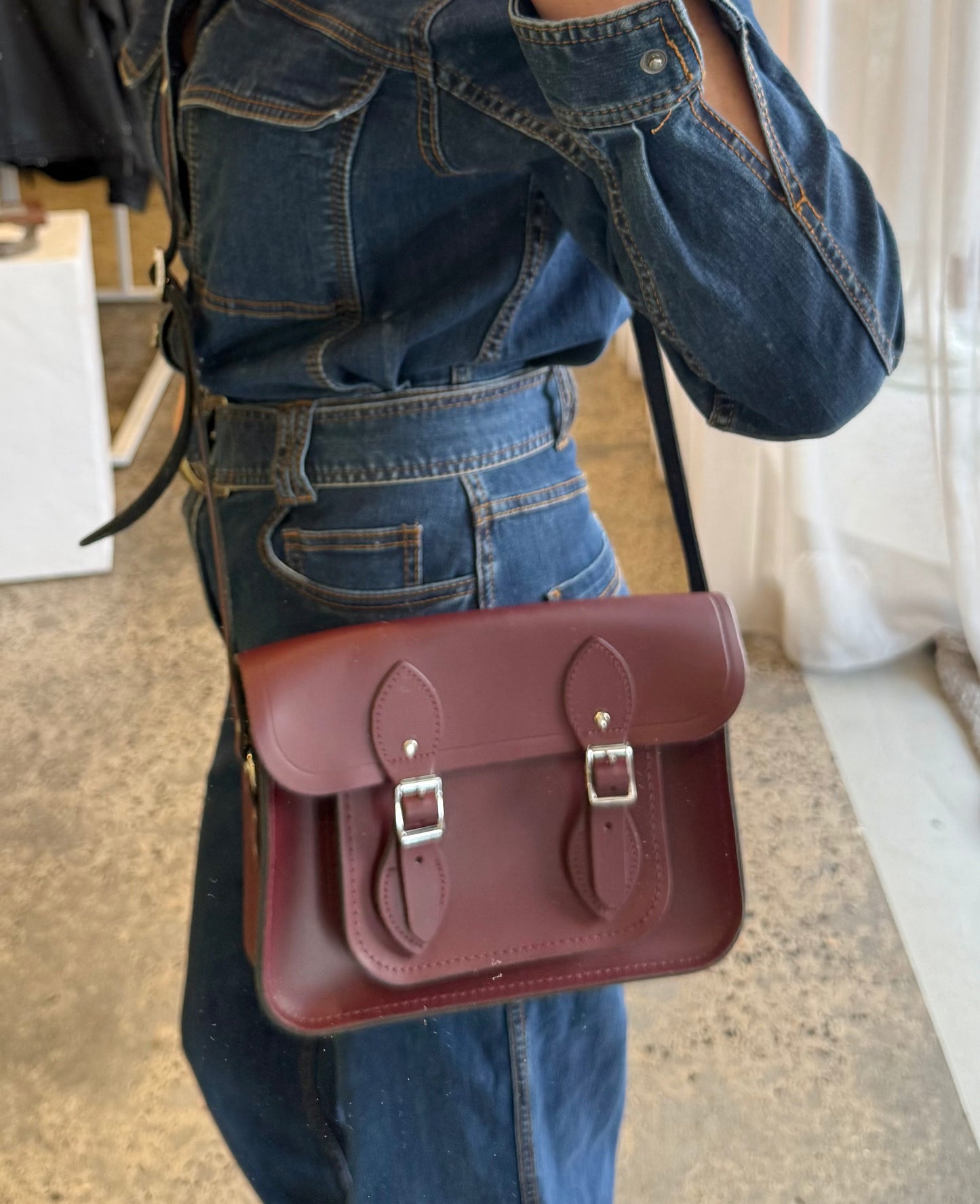 Cambridge Satchel Company Oxblood Satchel Bag