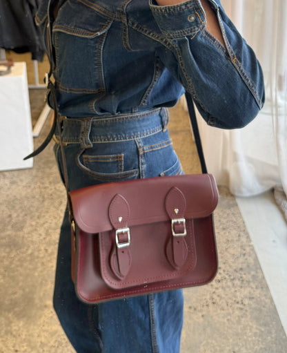 Cambridge Satchel Company Oxblood Satchel Bag