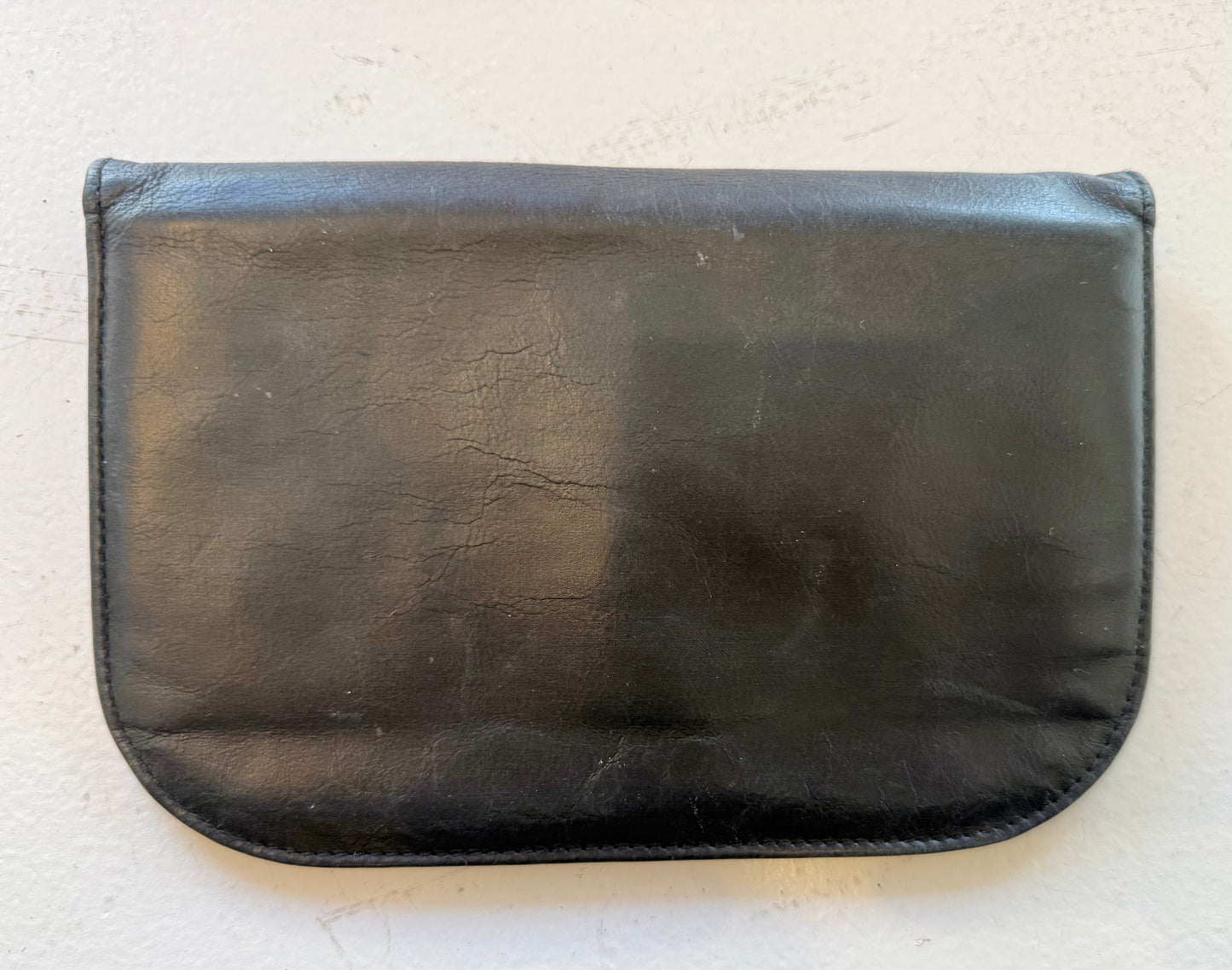 Ovae Black Leather Wallet