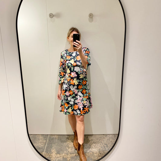 Binny floral shift dress - Size 10