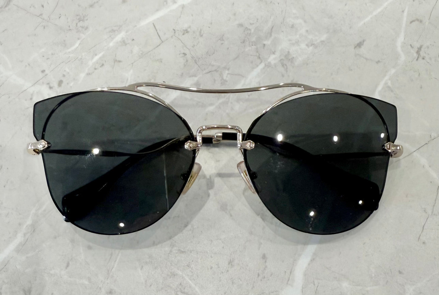 Miu Miu Pale Gold SMU5S Sunglasses