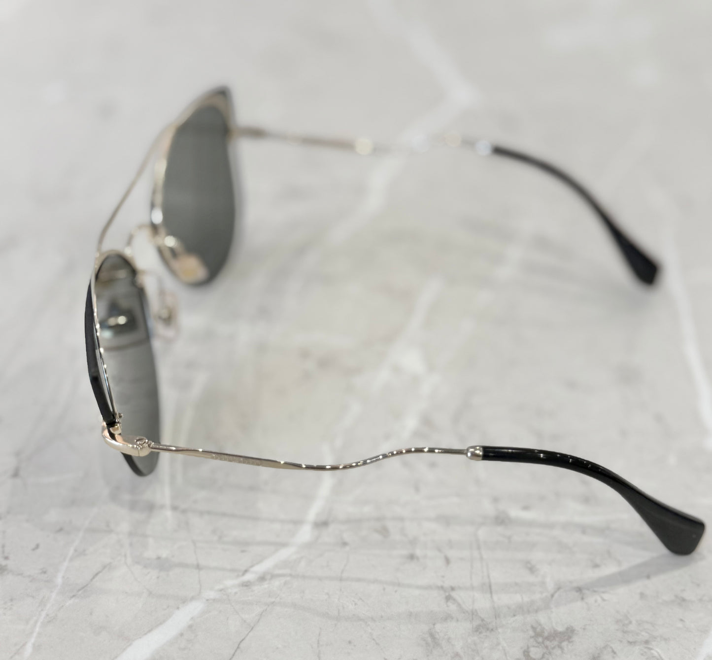 Miu Miu Pale Gold SMU5S Sunglasses