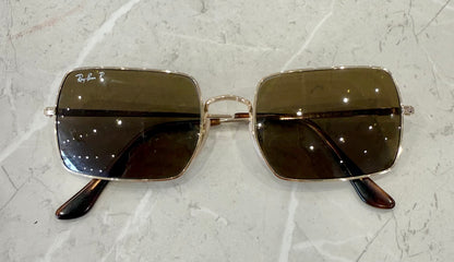 Ray Ban Gold 1971 Sunglasses With Prescription