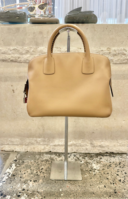 Bally Leather 'Doctors' Handbag in Tan