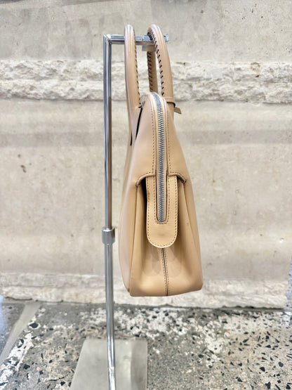 Bally Leather 'Doctors' Handbag in Tan