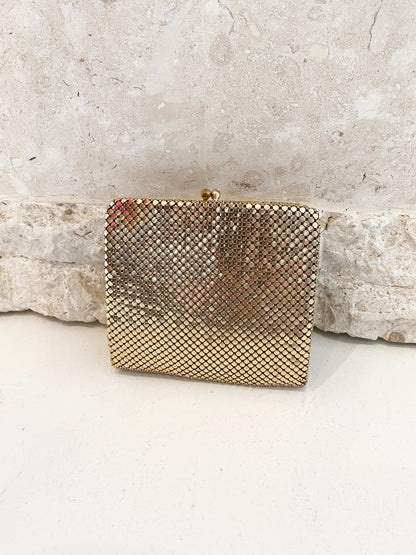 Vintage Oroton Gold Glomesh Wallet