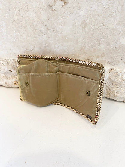 Vintage Oroton Gold Glomesh Wallet