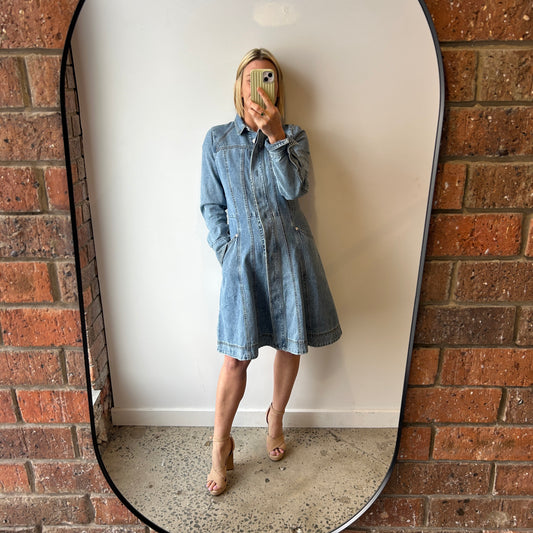 Morrison Atticus Denim Dress - Size 2