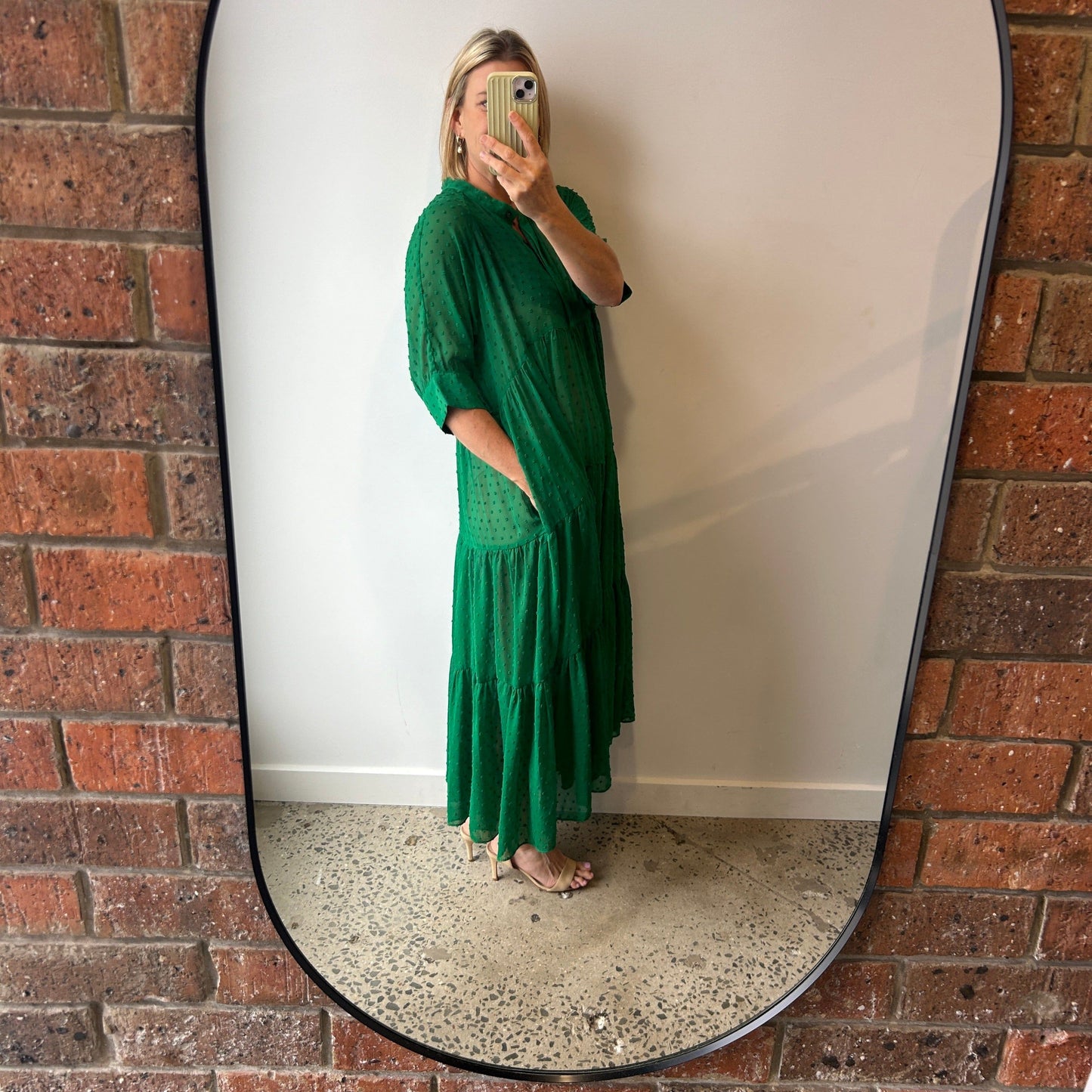 Cooper by Trelise Cooper Dress of Honour in Green - Size M