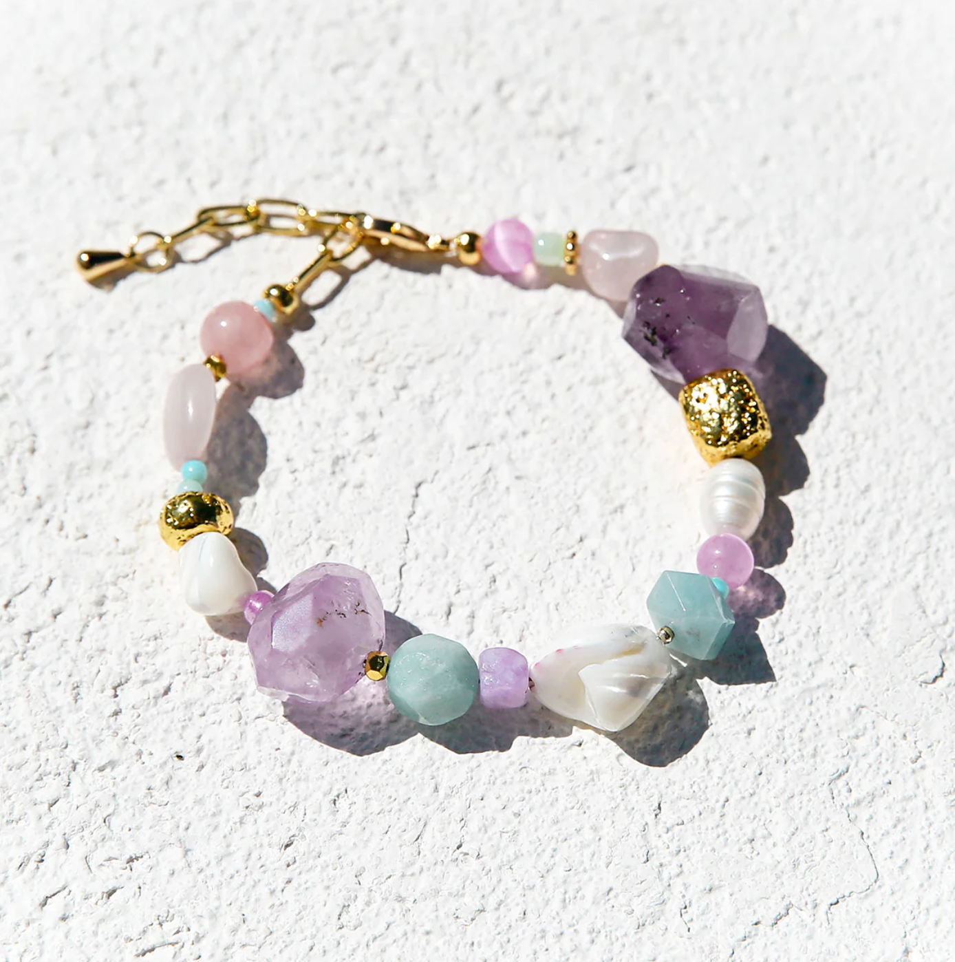 Kingston Amethyst Chunky Bracelet