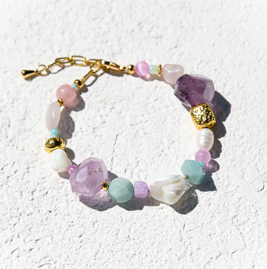 Kingston Amethyst Chunky Bracelet