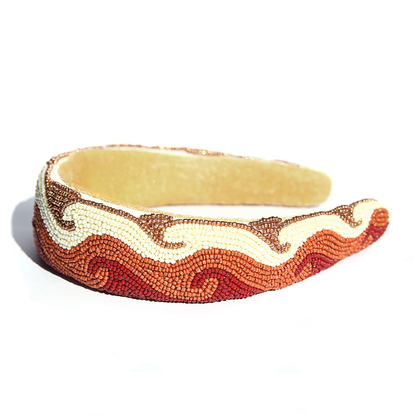 Kingston Wave Beaded Headband