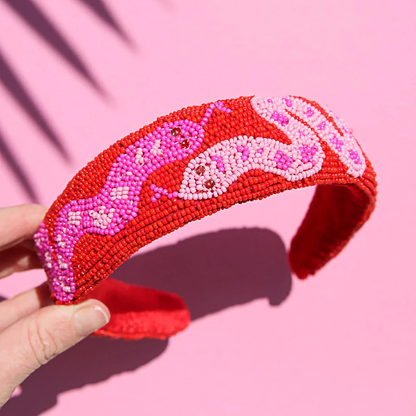 Kingston Snake Beaded Headband